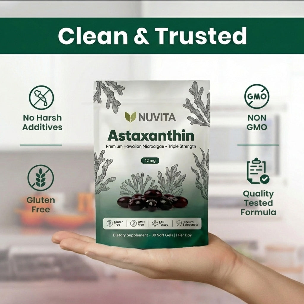 Astaxanthin Nature's Most Powerful Antioxidant See Clearly Again. Naturally.